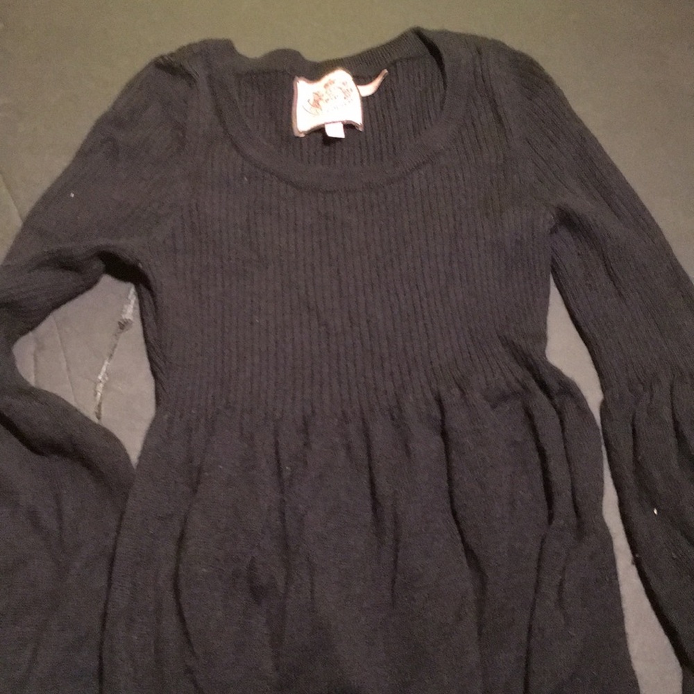 Juicy couture sizeP black shirt